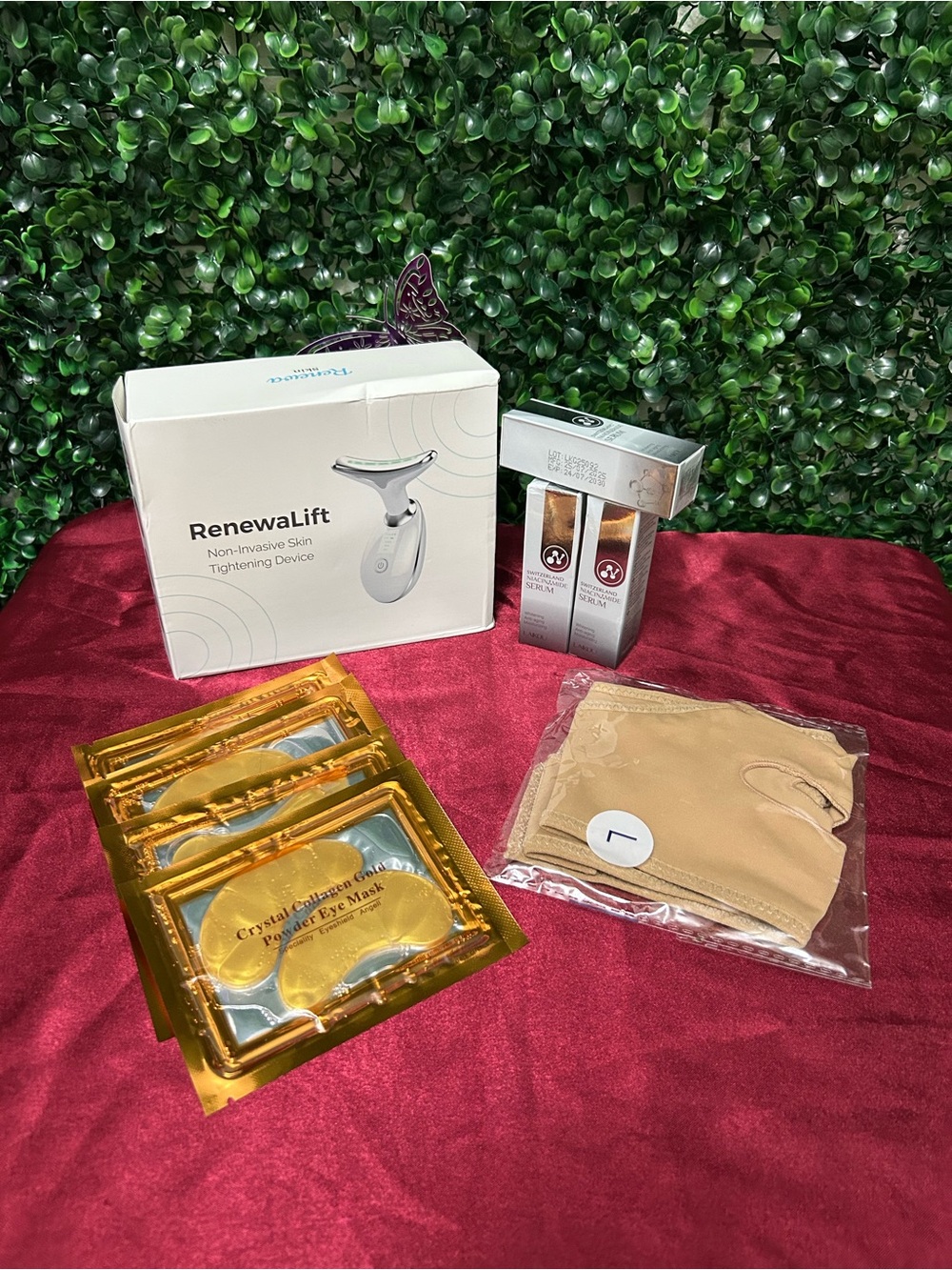 Renewalift Skin Tightening Device Bundle w/ Serums